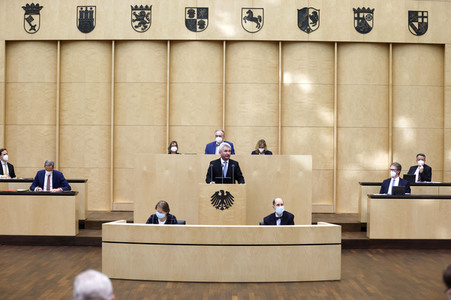 1001. Plenarsitzung des Bundesrates in Berlin