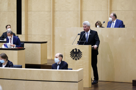 1001. Plenarsitzung des Bundesrates in Berlin