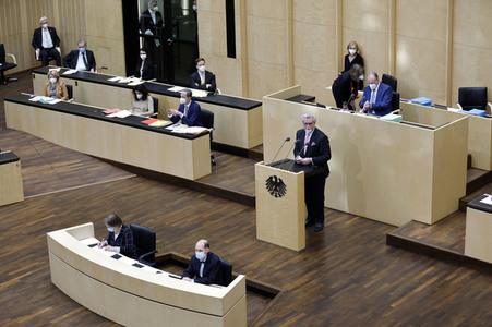 1001. Plenarsitzung des Bundesrates in Berlin