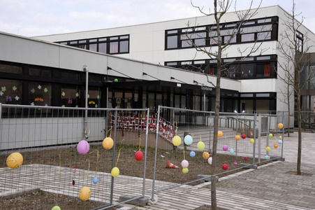 Luftballon-Aktion gegen Corona-Frust in Haar