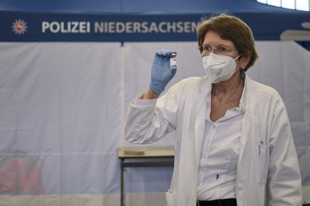 Priorisierte Impfung von Polizeibediensteten in Hannover