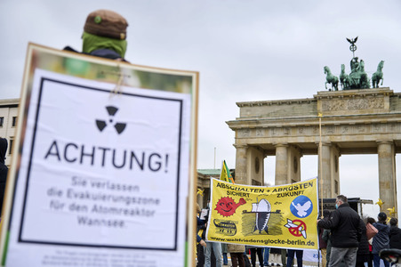Kazaguruma-Demonstration in Berlin