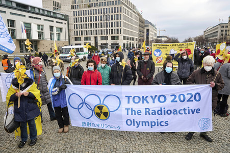Kazaguruma-Demonstration in Berlin