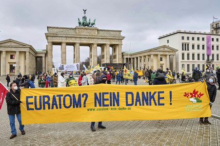 Kazaguruma-Demonstration in Berlin