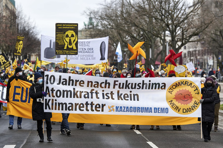 Kazaguruma-Demonstration in Berlin