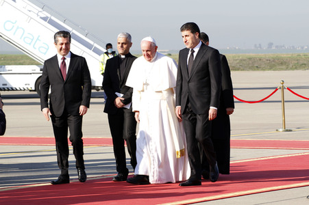 Papst Franziskus in Erbil