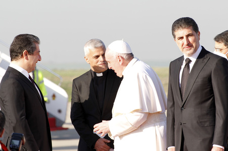 Papst Franziskus in Erbil