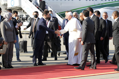 Papst Franziskus in Erbil
