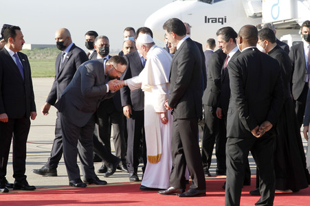 Papst Franziskus in Erbil