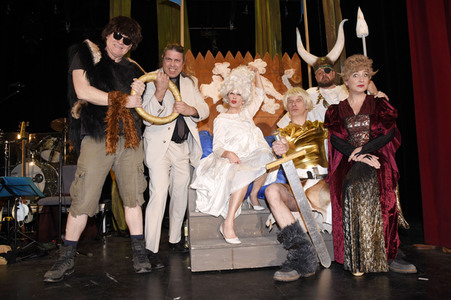 Generalprobe von 'Siegfried - Götterschweiß und Heldenblut' in Haar