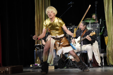 Generalprobe von 'Siegfried - Götterschweiß und Heldenblut' in Haar