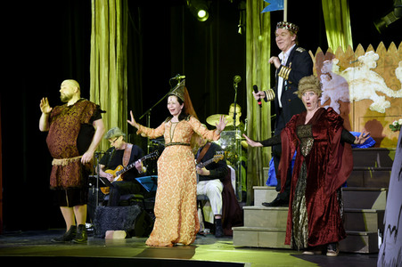 Generalprobe von 'Siegfried - Götterschweiß und Heldenblut' in Haar