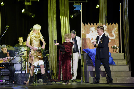 Generalprobe von 'Siegfried - Götterschweiß und Heldenblut' in Haar