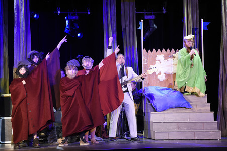 Generalprobe von 'Siegfried - Götterschweiß und Heldenblut' in Haar