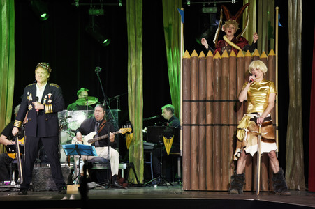 Generalprobe von 'Siegfried - Götterschweiß und Heldenblut' in Haar