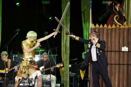 Generalprobe von 'Siegfried - Götterschweiß und Heldenblut' in Haar