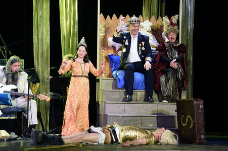 Generalprobe von 'Siegfried - Götterschweiß und Heldenblut' in Haar