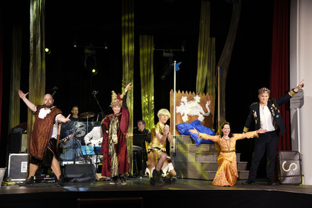 Generalprobe von 'Siegfried - Götterschweiß und Heldenblut' in Haar