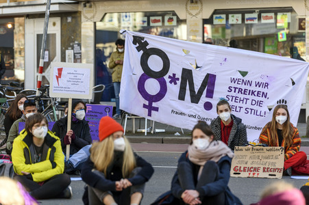 Weltfrauentag Demo in Nürnberg