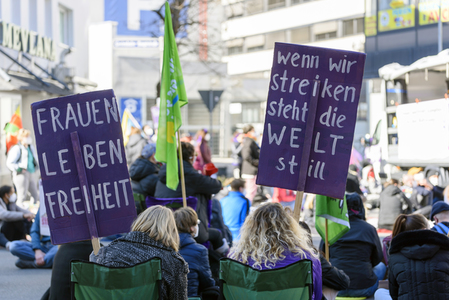 Weltfrauentag Demo in Nürnberg