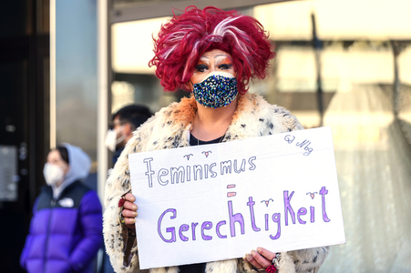 Weltfrauentag Demo in Nürnberg