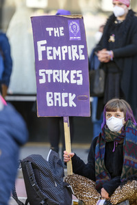 Weltfrauentag Demo in Nürnberg