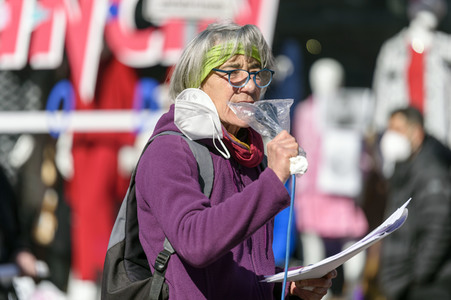 Weltfrauentag Demo in Nürnberg
