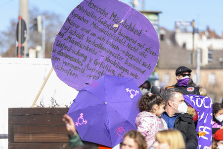 Weltfrauentag Demo in Nürnberg