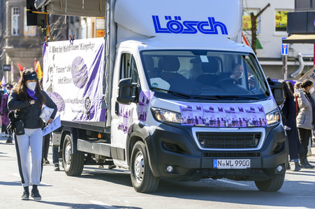Weltfrauentag Demo in Nürnberg