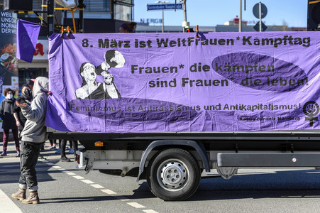 Weltfrauentag Demo in Nürnberg