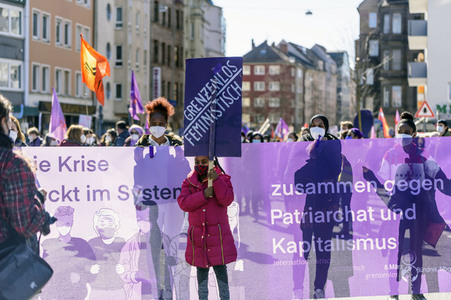 Weltfrauentag Demo in Nürnberg