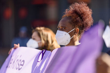 Weltfrauentag Demo in Nürnberg
