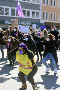 Weltfrauentag Demo in Nürnberg