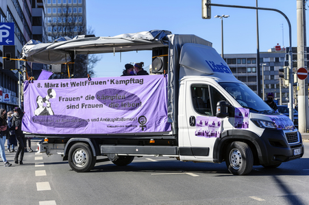 Weltfrauentag Demo in Nürnberg