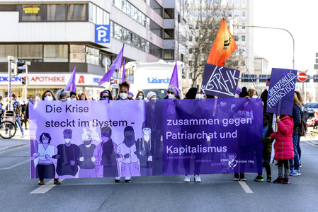 Weltfrauentag Demo in Nürnberg