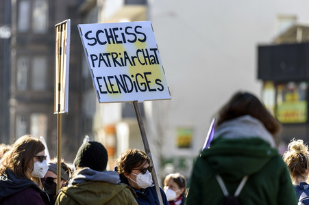 Weltfrauentag Demo in Nürnberg