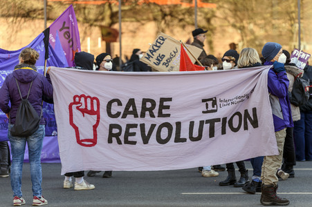 Weltfrauentag Demo in Nürnberg