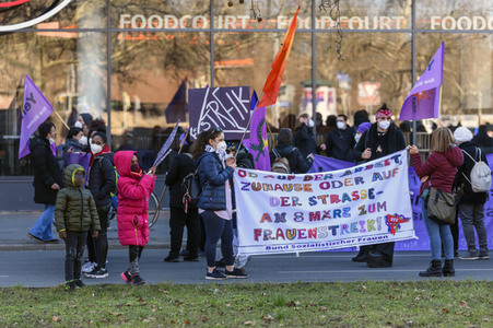 Weltfrauentag Demo in Nürnberg