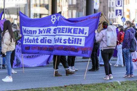 Weltfrauentag Demo in Nürnberg