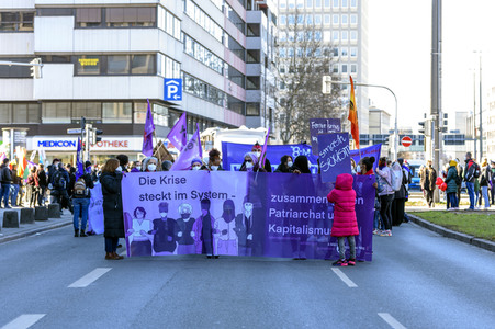 Weltfrauentag Demo in Nürnberg