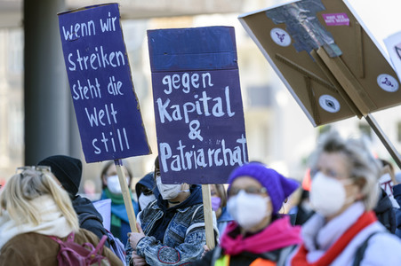 Weltfrauentag Demo in Nürnberg