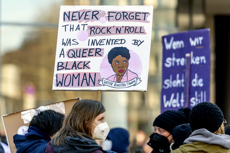 Weltfrauentag Demo in Nürnberg