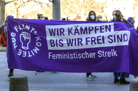 Weltfrauentag Demo in Nürnberg