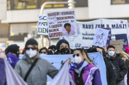 Weltfrauentag Demo in Nürnberg