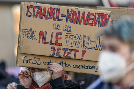 Weltfrauentag Demo in Nürnberg