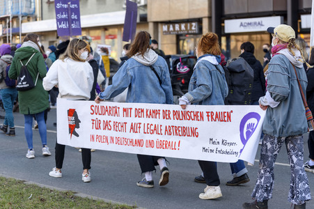Weltfrauentag Demo in Nürnberg