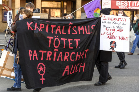 Weltfrauentag Demo in Nürnberg