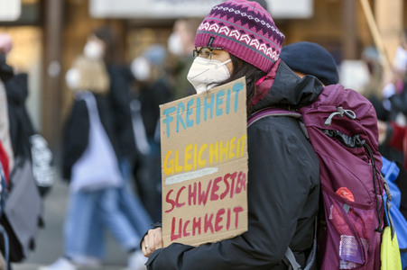 Weltfrauentag Demo in Nürnberg