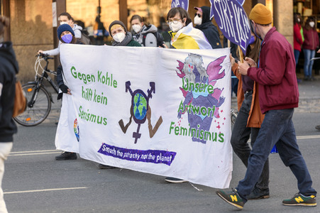 Weltfrauentag Demo in Nürnberg