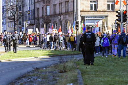 Weltfrauentag Demo in Nürnberg